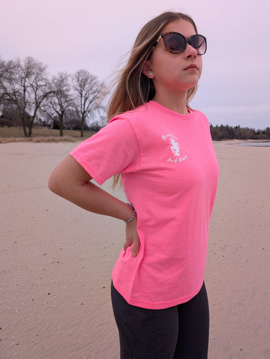 Pink Bikini Girl Surf Shirt
